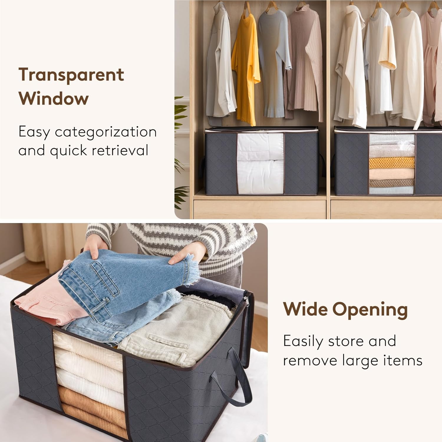 Clothes Storage Bins