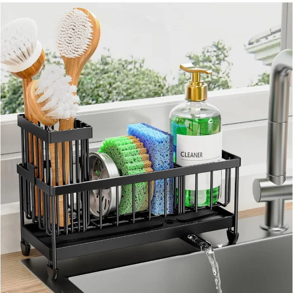 Stainless Steel Kitchen Countertop Sink Caddy Organizer