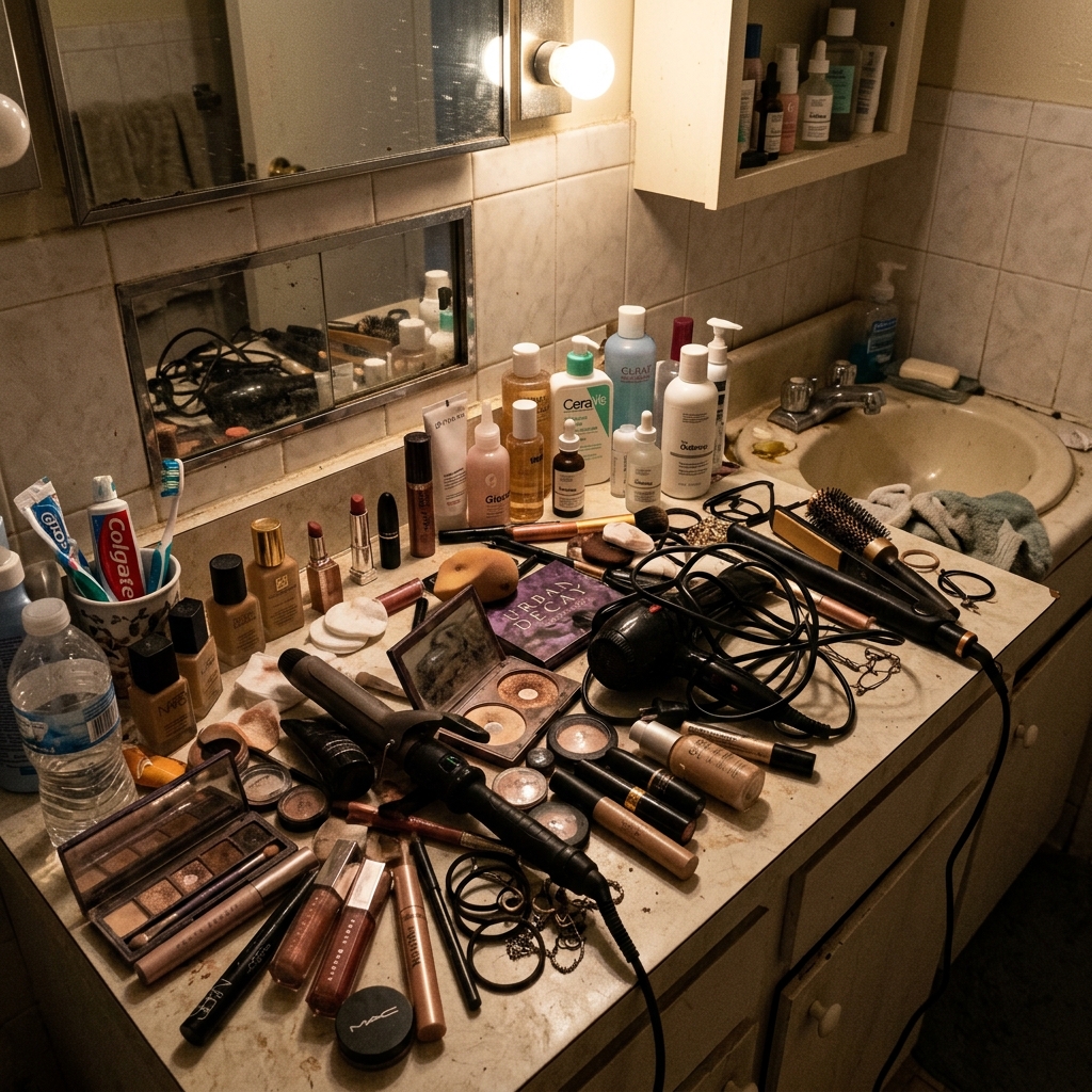 5 Bathroom Storage Mistakes Making Your Tiny Bathroom Look Smaller
