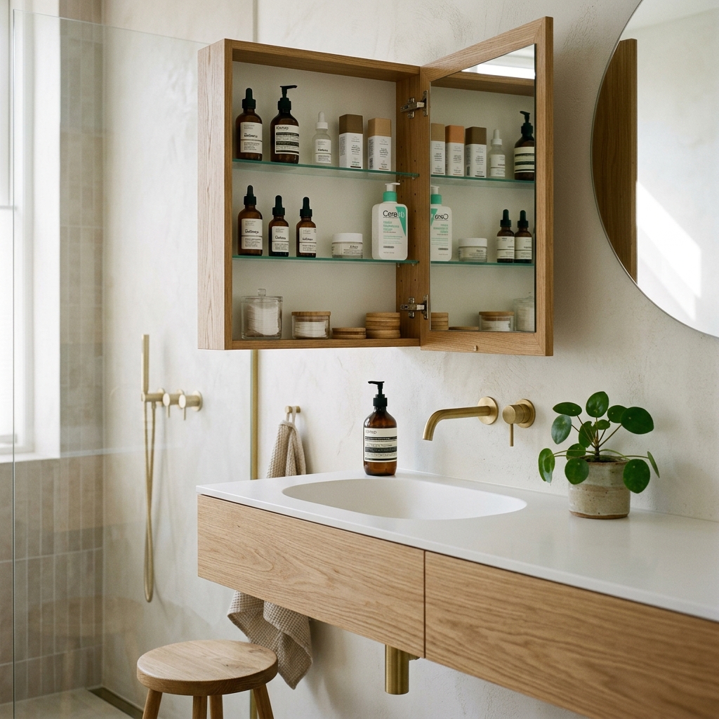 The Reach Zone Rule: 5 Rules to Organize a Small Bathroom