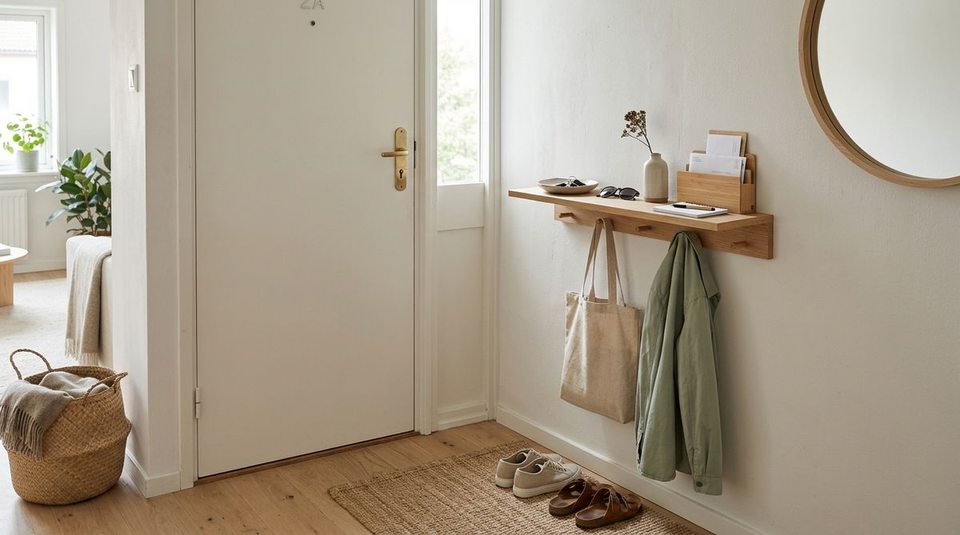 The Entryway Landing Zone System: How to Stop Clutter Before It Spreads