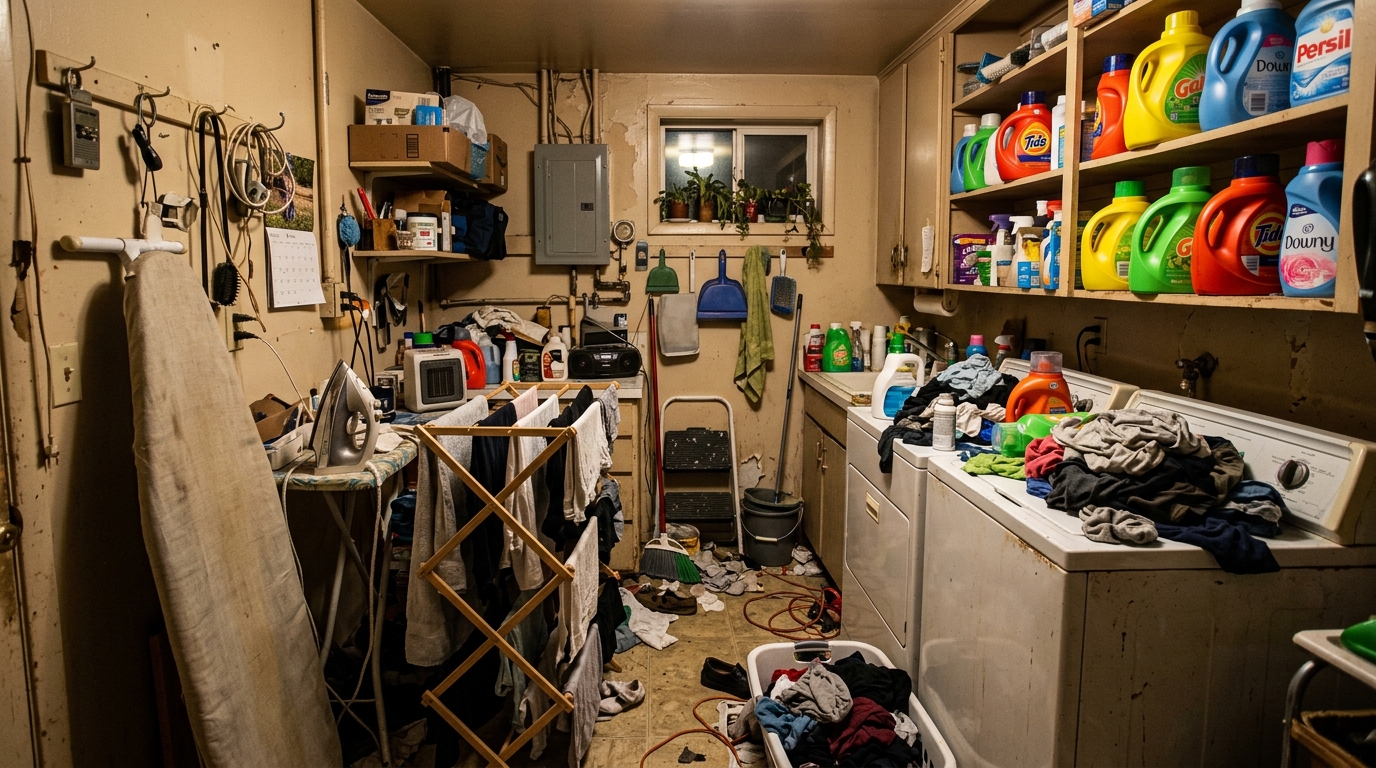 7 Things Wasting Space in Your Laundry Room Right Now
