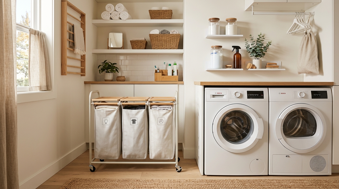 7 Tiny Laundry Room Storage Products That Instantly Create More Space