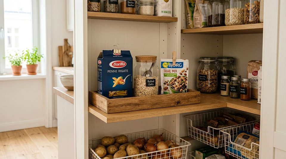 How to Organize a Pantry Use-First Zone
