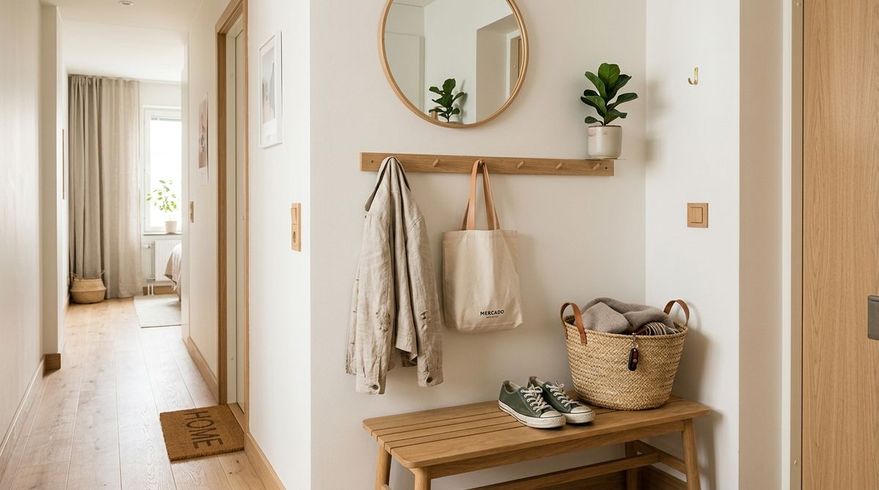 How to Organize a Small Entryway for Every Season